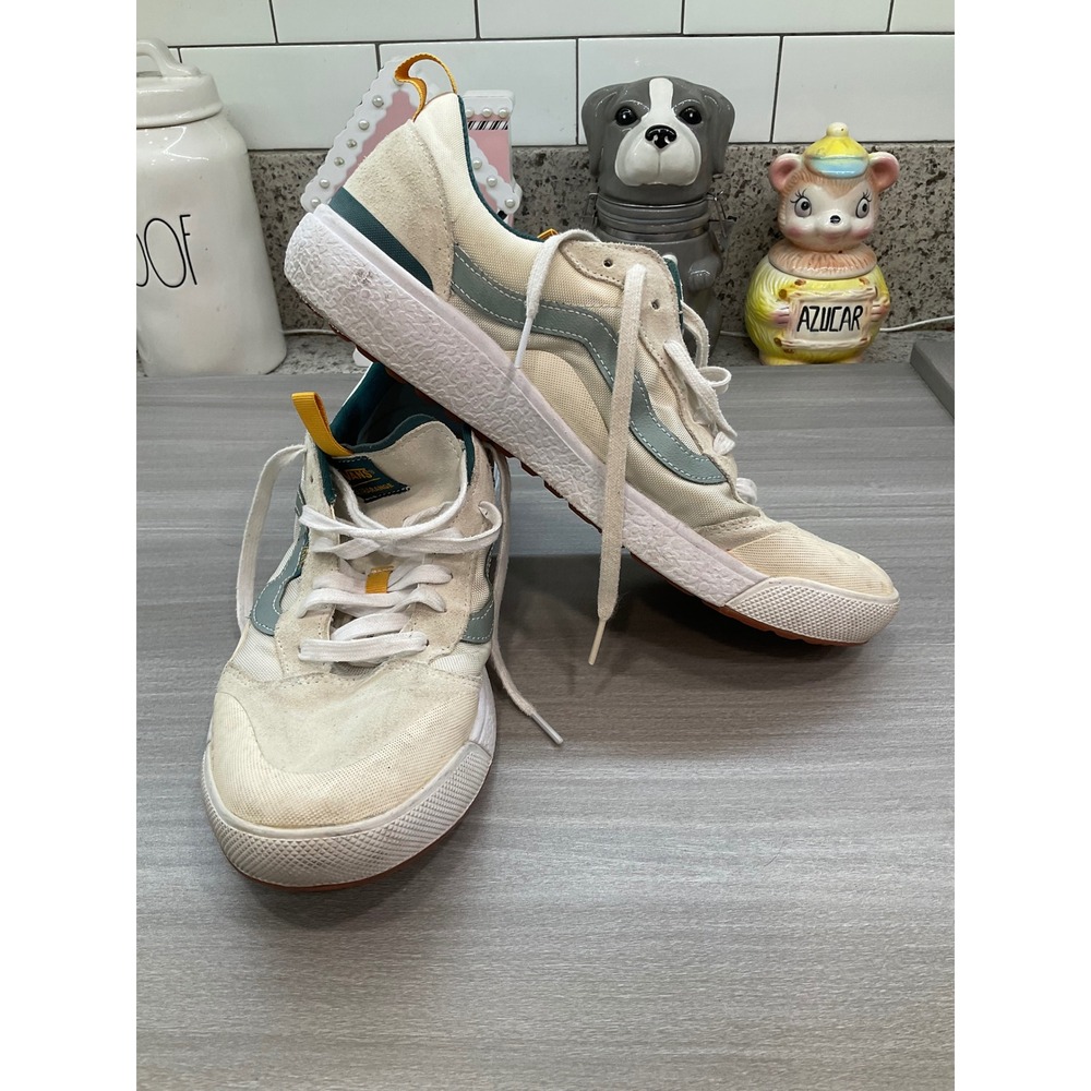 VANS ULTRARANGE EXO SNEAKERS WHITE  GREEN MARSHMALLOWMENS SIZE 13 - Picture 11 of 11